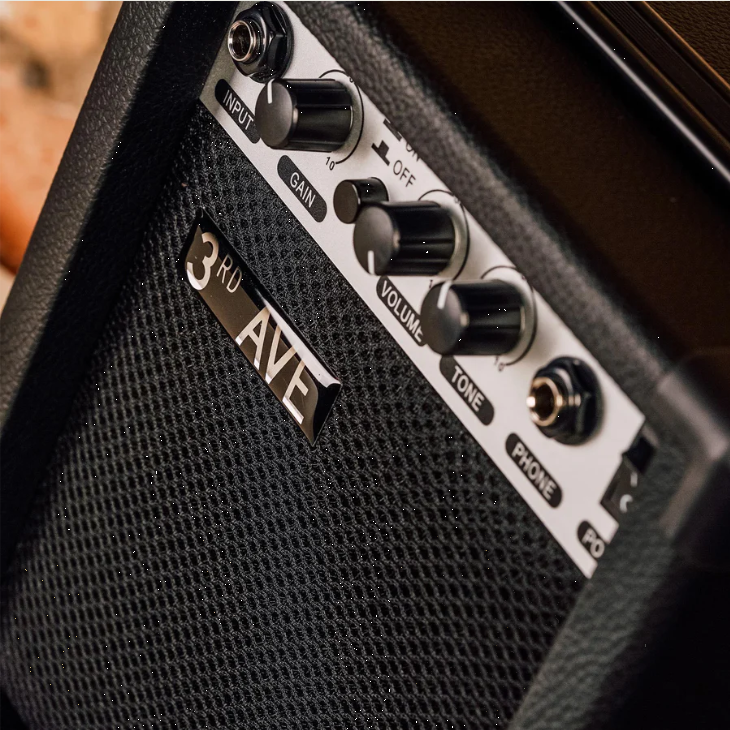 X-3rd Avenue 10W Electric Guitar Amplifier – Portable Practice Amp with Overdrive & Headphone Output