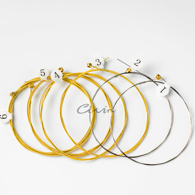 X-Tone Bronze Acoustic Guitar Strings Set – Anti-Rust Coated Steel Core