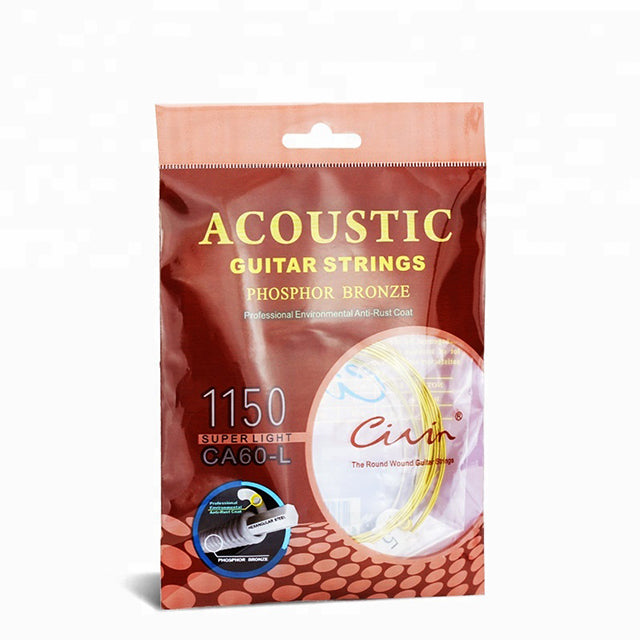 X-Tone Bronze Acoustic Guitar Strings Set – Anti-Rust Coated Steel Core