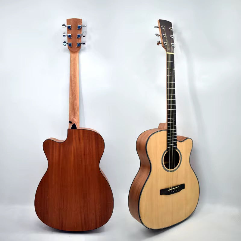 X-Series C40S 40-Inch Cutaway Acoustic Guitar – Solid Spruce Top, Mahogany Back & Neck