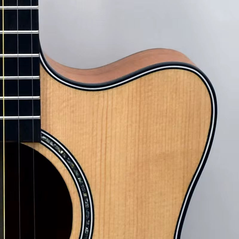 X-Series C40S 40-Inch Cutaway Acoustic Guitar – Solid Spruce Top, Mahogany Back & Neck