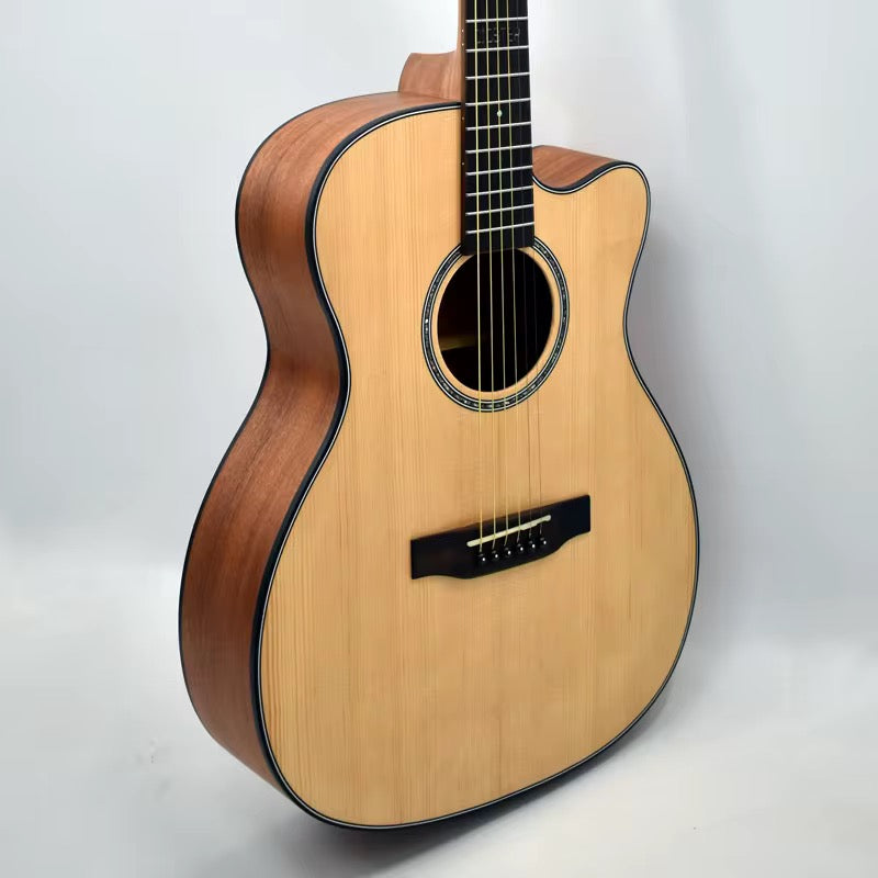 X-Series C40S 40-Inch Cutaway Acoustic Guitar – Solid Spruce Top, Mahogany Back & Neck