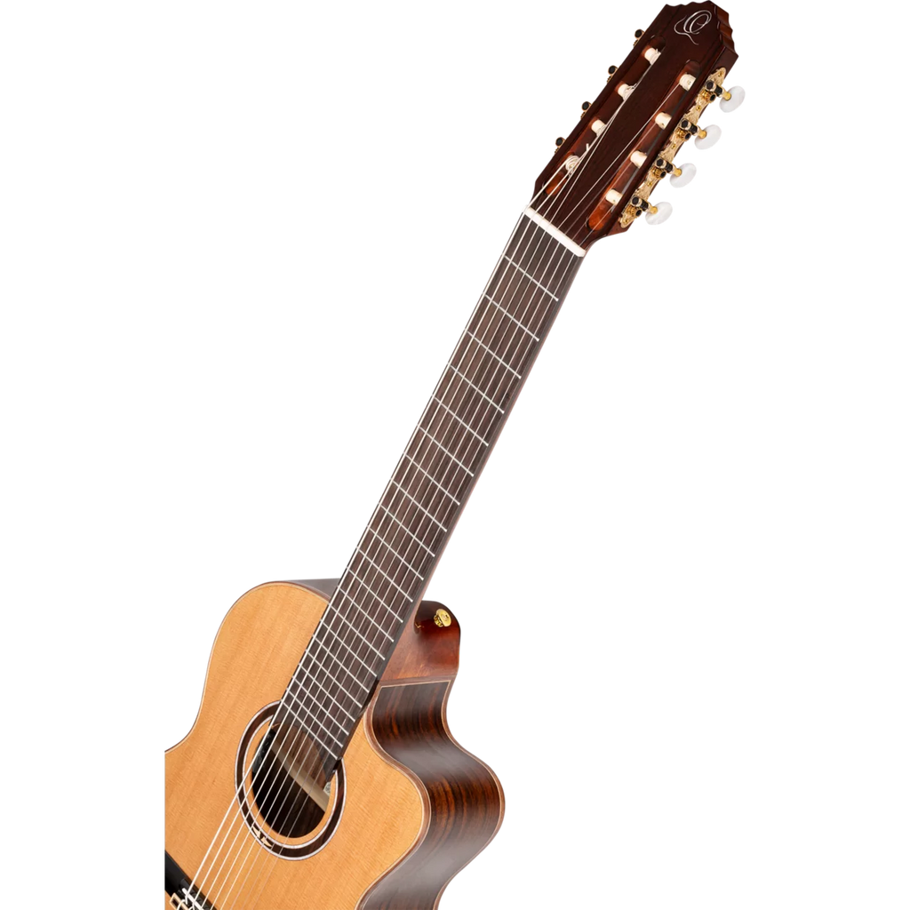 Ortega Performer Series 8-String Nylon Acoustic Electric Guitar – Full Size (ORT-RCE159-8)