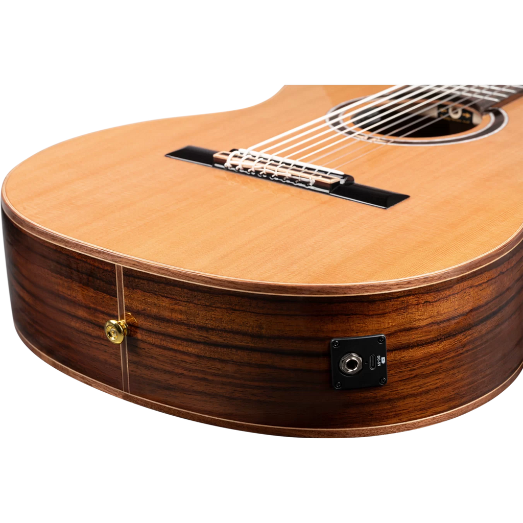 Ortega Performer Series 8-String Nylon Acoustic Electric Guitar – Full Size (ORT-RCE159-8)