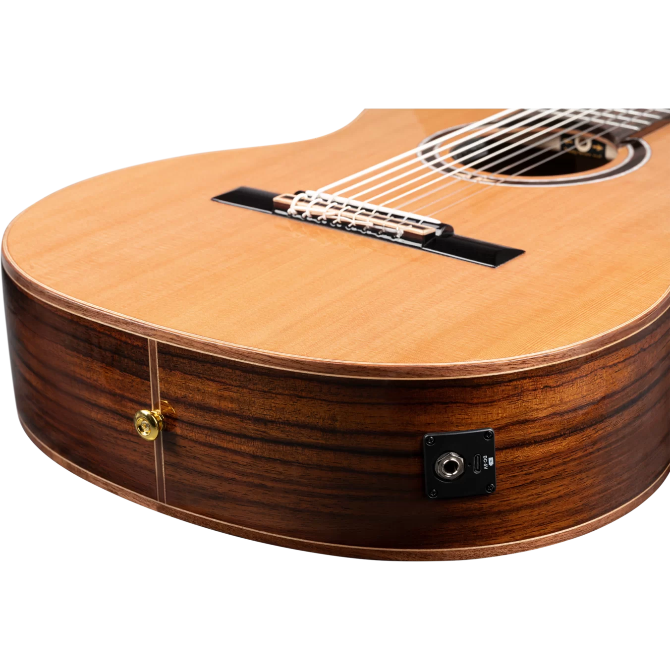 Ortega Performer Series 8-String Nylon Acoustic Electric Guitar – Full Size (ORT-RCE159-8)