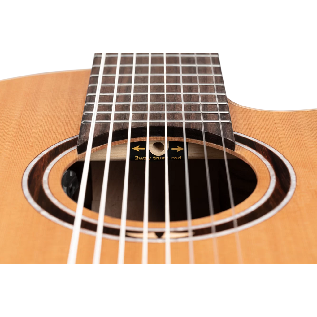 Ortega Performer Series 8-String Nylon Acoustic Electric Guitar – Full Size (ORT-RCE159-8)