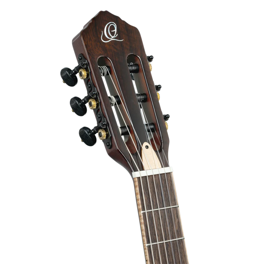 Ortega TourPlayer Series (Acacia Burst) Electric Nylon Guitar + Gig Bag (RTPDLX-ACA)