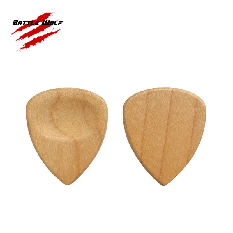 (PACK OF 10) X-Wood Elite Guitar Pick – Handcrafted 100% Natural Wood | 2.3–2.8mm Thick | Boutique Premium Plectrum