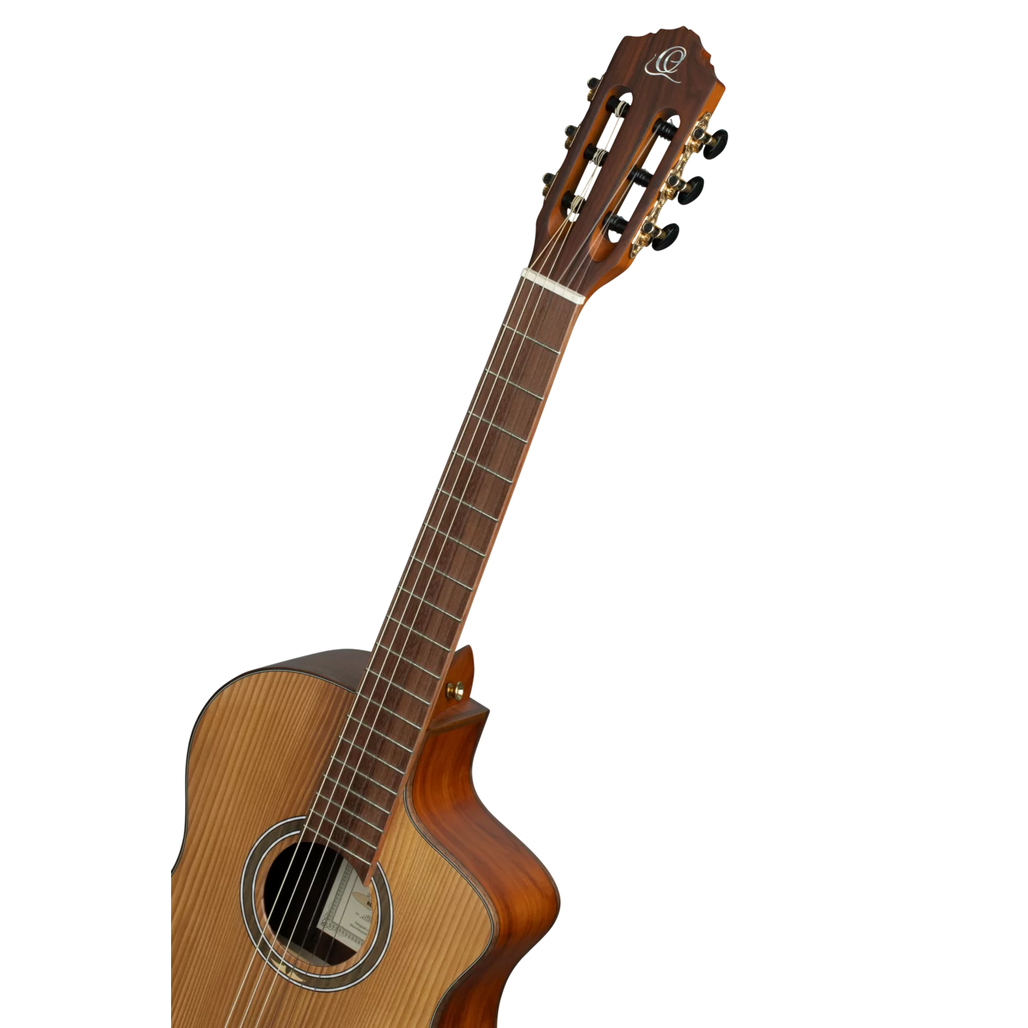 Electro classical guitar available online in Australia with roasted spruce top