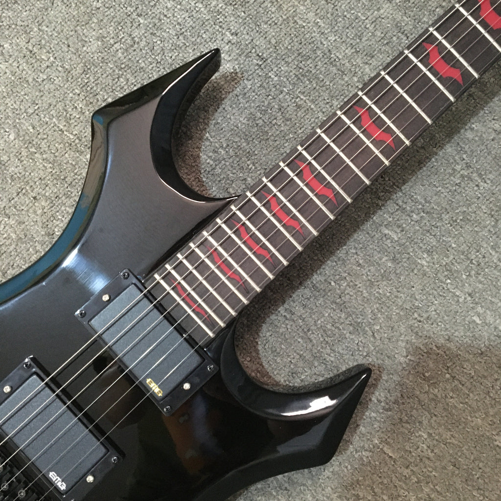 X-Warlock Razor 24-Fret Electric Guitar – Mahogany Body, HH Pickups