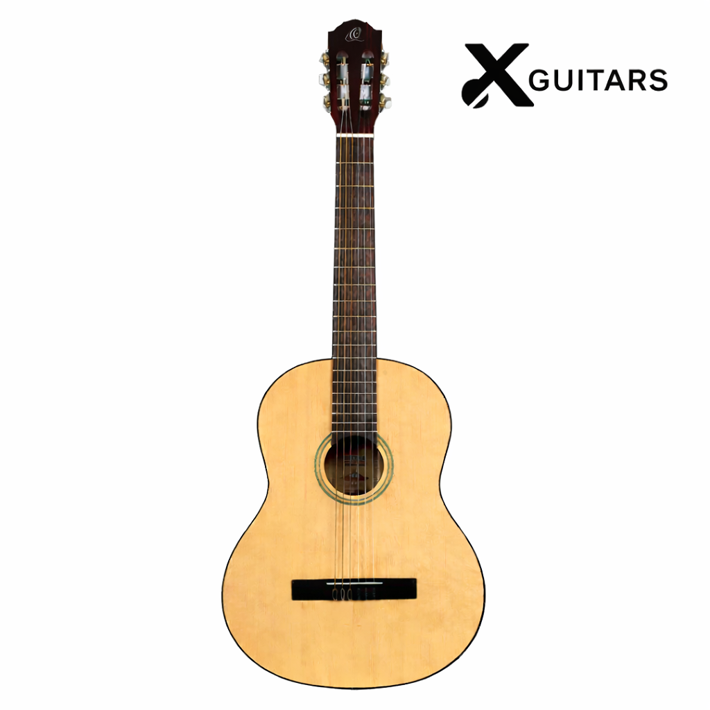 X-Ortega Student Series Full Size Classical Guitar – Natural Finish (RST5M)