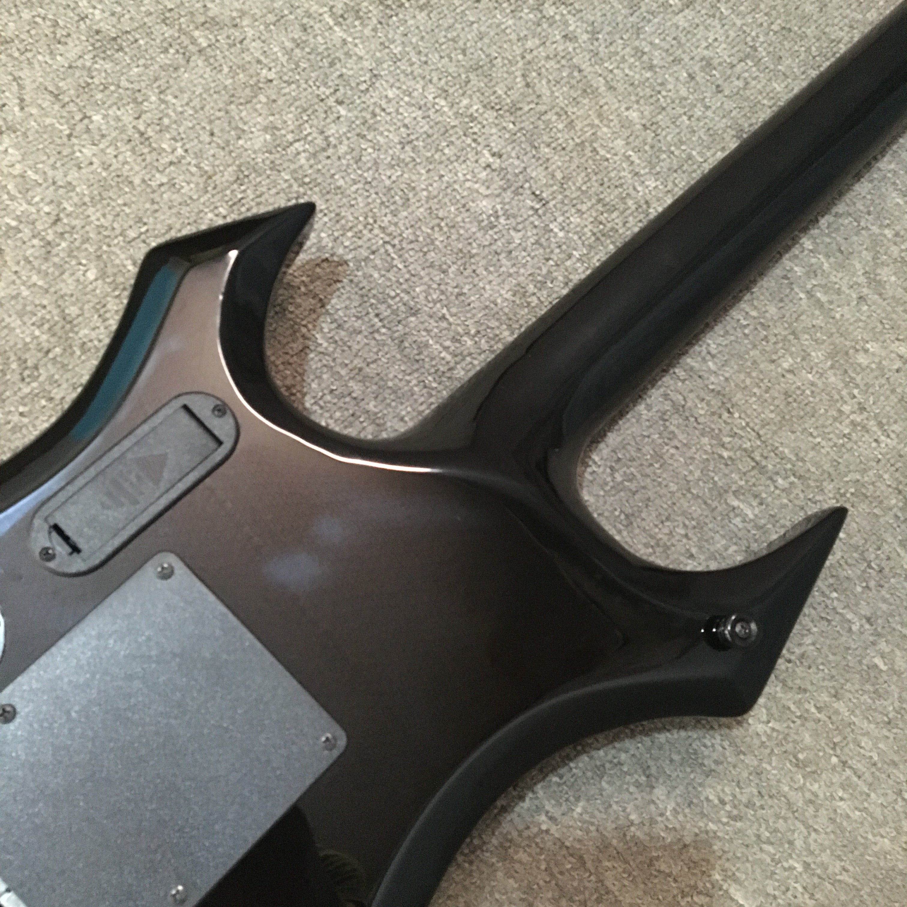 X-Warlock Razor 24-Fret Electric Guitar – Mahogany Body, HH Pickups