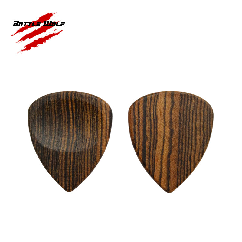 (PACK OF 10) X-Wood Elite Guitar Pick – Handcrafted 100% Natural Wood | 2.3–2.8mm Thick | Boutique Premium Plectrum
