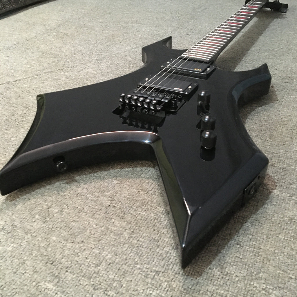 X-Warlock Razor 24-Fret Electric Guitar – Mahogany Body, HH Pickups