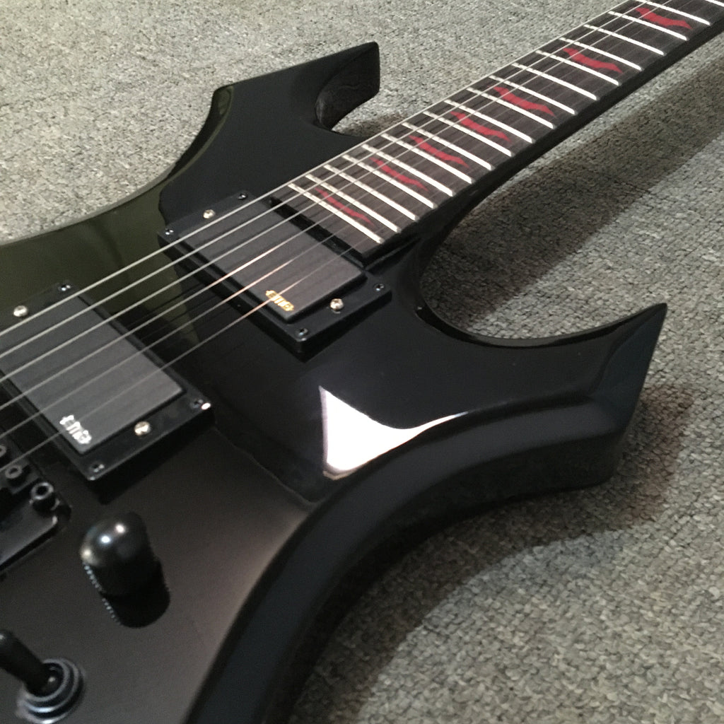 X-Warlock Razor 24-Fret Electric Guitar – Mahogany Body, HH Pickups