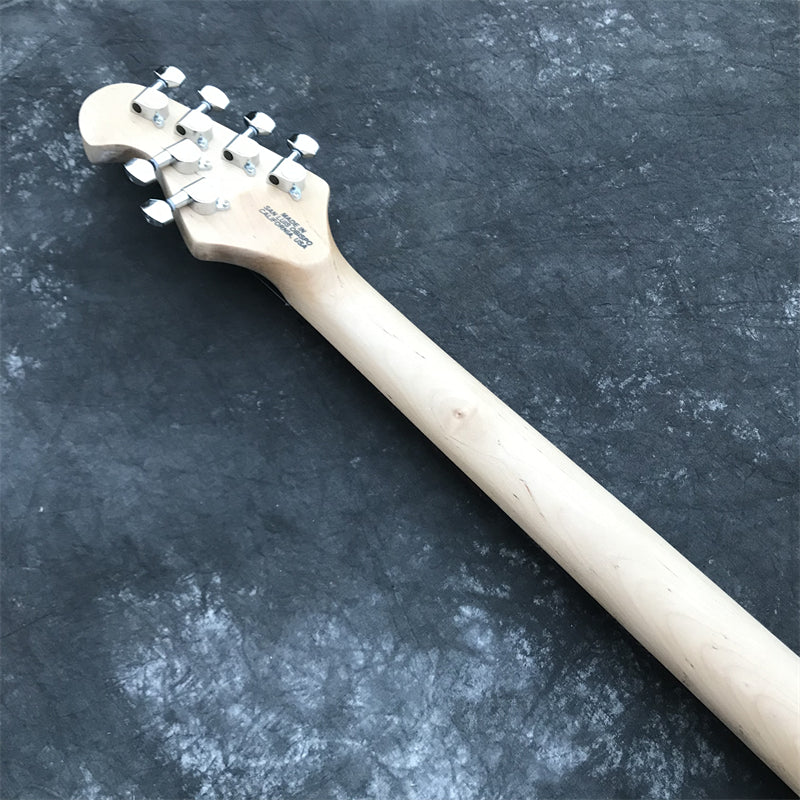 maple wooden guitar neck and headstock of electric guitar back view for sale in australia